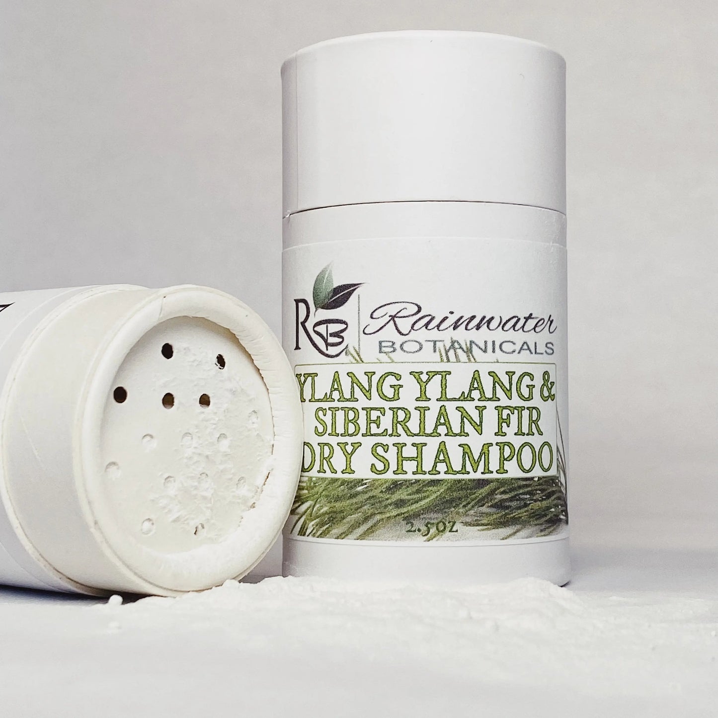 Natural Dry Shampoo for all hair types! Zero Waste!